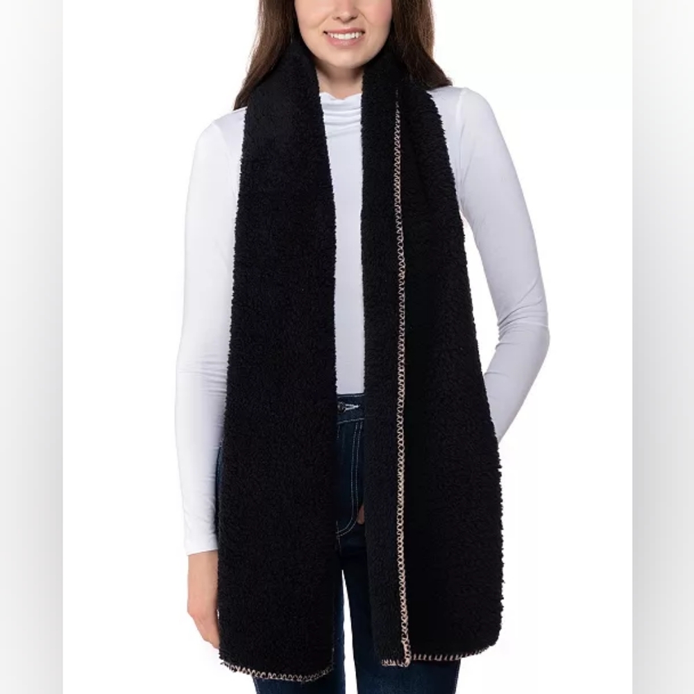 Jenni Solid Sherpa Scarf, Created for Macy's